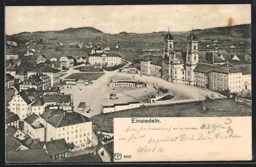 AK Einsiedeln, Blick in den Ort