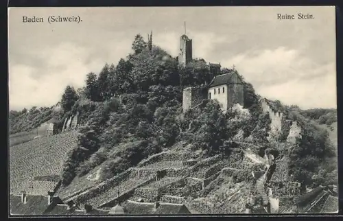 AK Baden, Ruine Stein