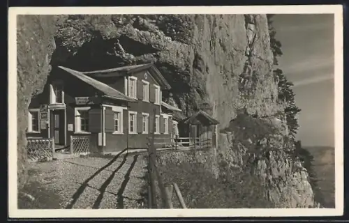 AK Wildkirchli, Gasthaus zum Wildkirchli