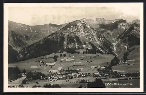 AK Château-d`Oex, Panorama