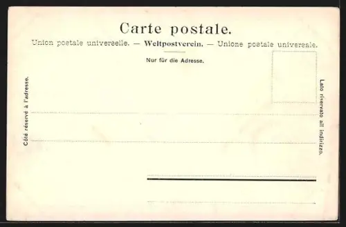 AK Luzern, Panorama mit Rigi vom Gütsch