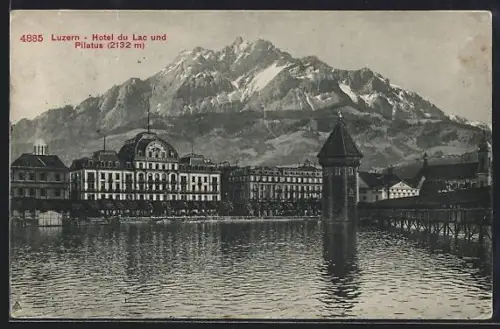 AK Luzern, Hotel du Lac und Pilatus