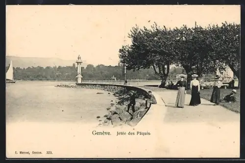 AK Genève, Jetée des Pâquis