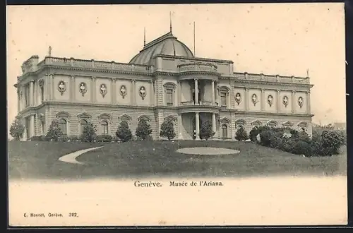 AK Genève, Musée de l`Ariana