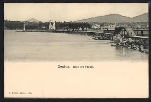 AK Genève, Jetée des Pâquis