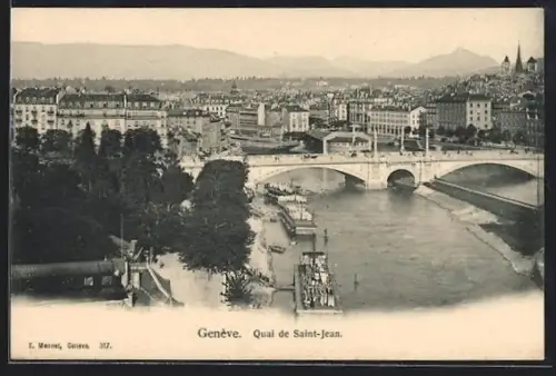 AK Genève, Quai de Saint-Jean