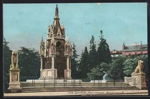 AK Genève, Monument Brunswick