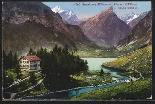 AK Seealpsee, Mit Altmann und Säntnis