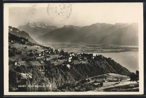 AK Glion, Panorama et les Dents du Midi