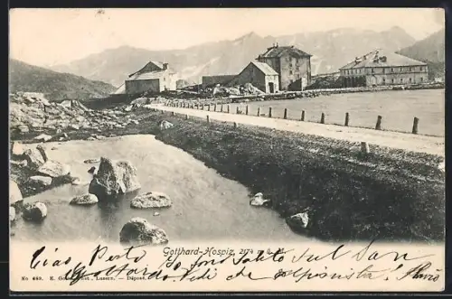 AK Gotthard-Hospiz, Hotels an der Passstrasse