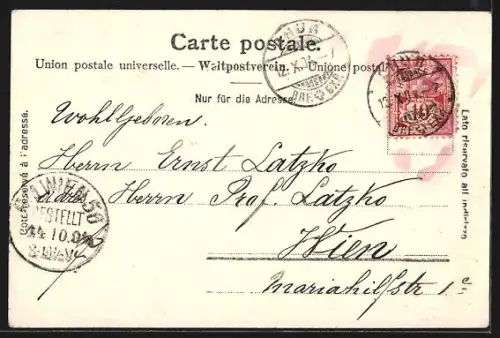 AK Chur, Teilansicht mit Calanda