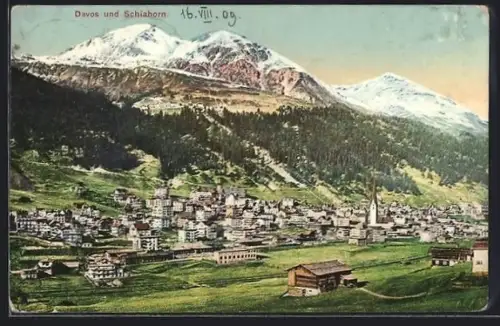 AK Davos, Der Wintersportort mit dem Schiahorn