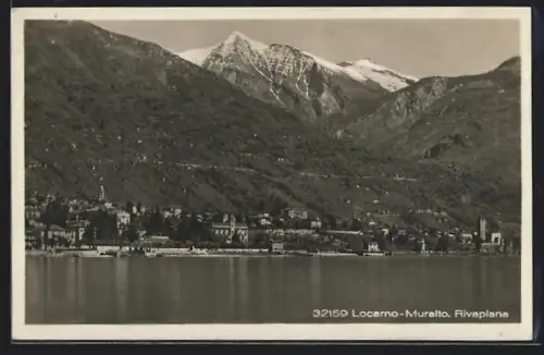 AK Locarno-Muralto, Panorama & Rivapiana