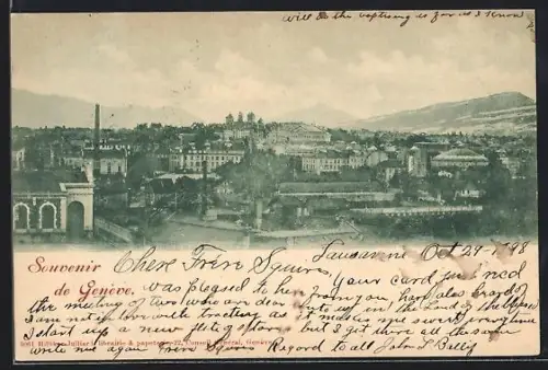 AK Genève, Teilansicht