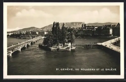 AK Genève, Ile Rousseau et le Salève
