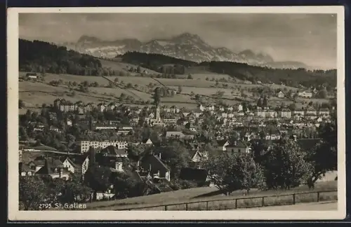AK Sankt Gallen, Totalansicht