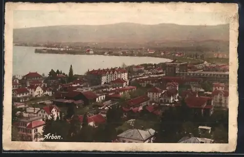 AK Arbon, Ortsansicht aus der Vogelschau