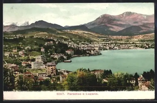 AK Lugano Paradiso, Gesamtansicht