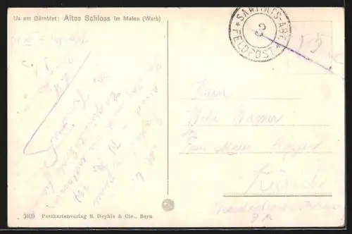 AK Worb, Altes Schloss