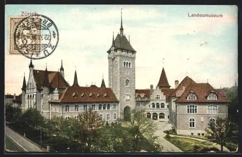 AK Zürich, Landesmuseum
