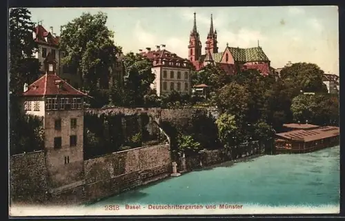 AK Basel, Deutschrittergarten und Münster