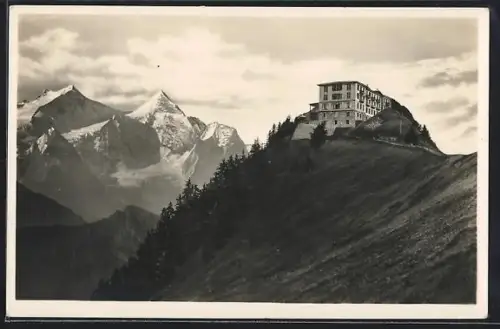 AK Stans, Hotel Stanserhorn mit Berneralpen