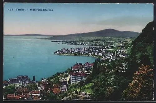 AK Territet - Montreux, Vue Générale