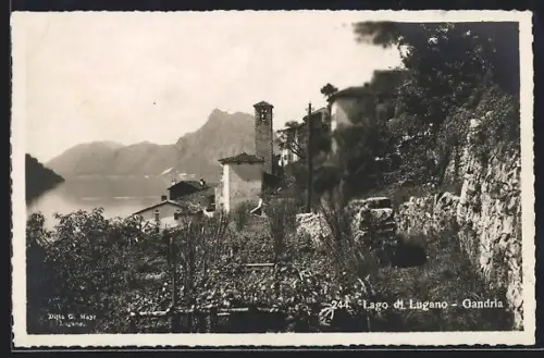 AK Gandria /Lago di Lugano, Vue partielle