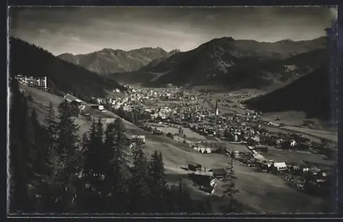AK Davos, Blick gegen Seehorn und Rhätikon