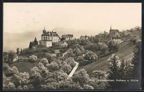 AK Walzenhausen, Kurhaus und Kirche