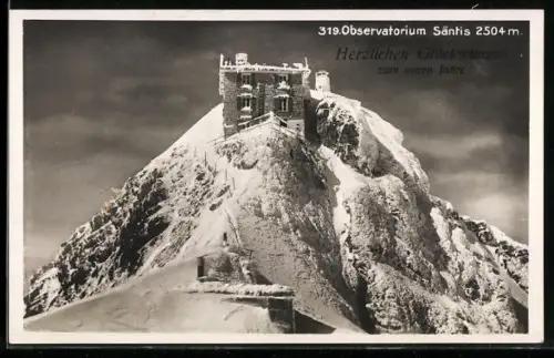 AK Säntis, Observatorium auf dem Gipfel