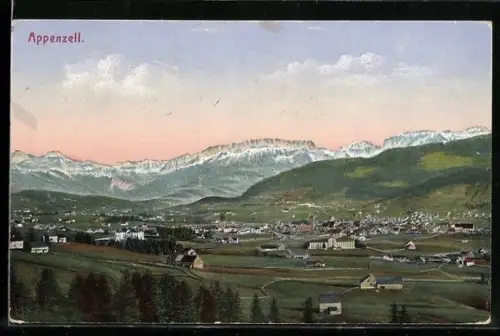 AK Appenzell, Totalansicht