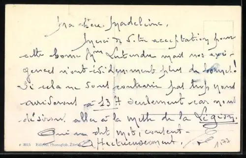 AK Luzern, Panorama mit Rigi und Gütsch