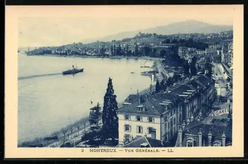 AK Montreux, Vue générale