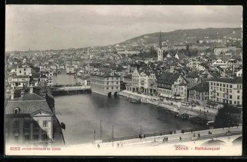 AK Zürich, Rathausquai