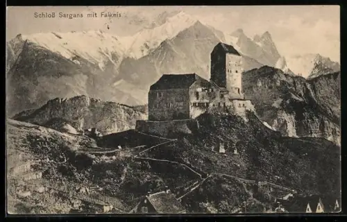 AK Sargans, Schloss mit Falknis