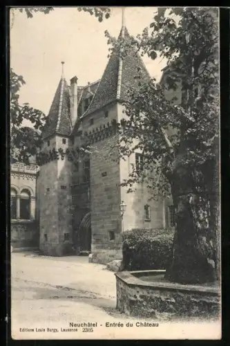 AK Neuchâtel, Entrée du Château