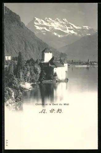 AK Chillon, La Dent du Midi