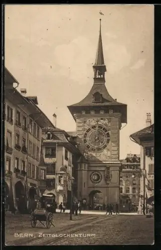 AK Bern, Partie am Zeitglockenturm