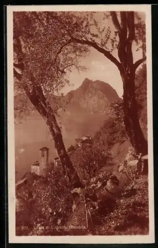 AK Gandria /Lago di Lugano, Panorama