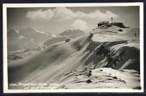 AK Pengelstein-Hütte, Berghütte mit Gross-Venediger