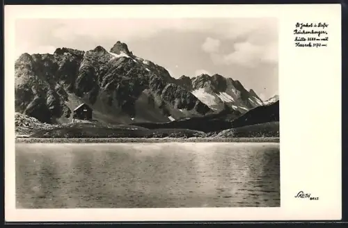 AK Reichenbergerhütte /St. Jakob, Berghütte mit Heeseck