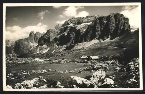 AK Rif. Passo Sella verso Sella, Gruppo delle Dolomiti
