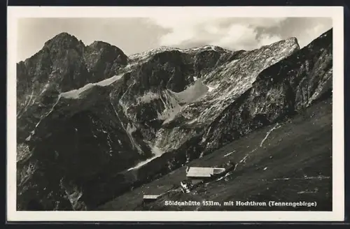 AK Söldenhütte, Berghütte mit Hochthron