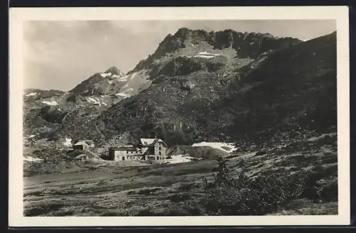 AK Seekarhaus, Ansicht mit Wurmwand