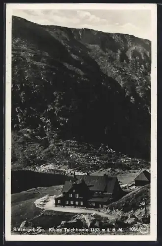 AK Teichbaude (Baude am kleinen Teich) im Riesengebirge