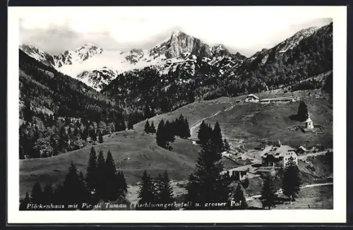 AK Plöckenhaus, Mit Pic du Tumau und grosser Pal