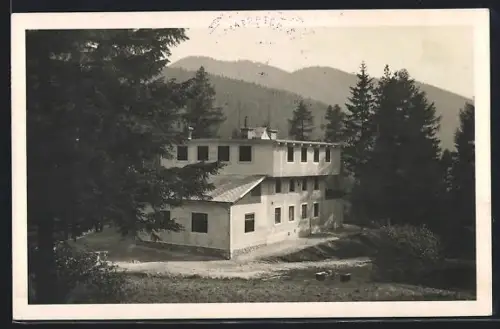 AK Schutzhaus Semmering, Schutzhaus der Österr. Bergsteiger-Vereinigung