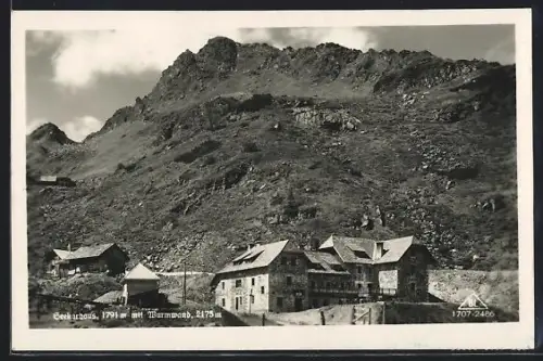 AK Seekarhaus, Ansicht mit Wurmwand