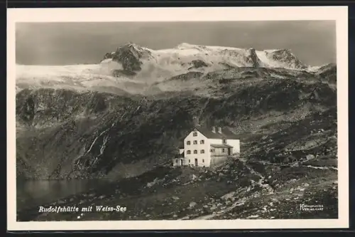 AK Rudolfshütte, Partie am Weiss-See